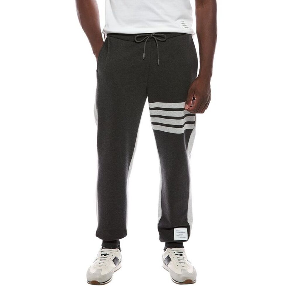 Thom Browne Mens  Lounge Pant, Grey